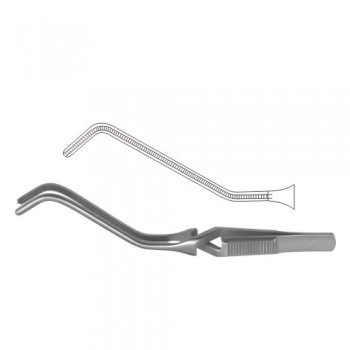 Gregory Atrauma Bulldog Clamp Carotid Clamp - Left Stainless Steel, 10.5 cm - 4"